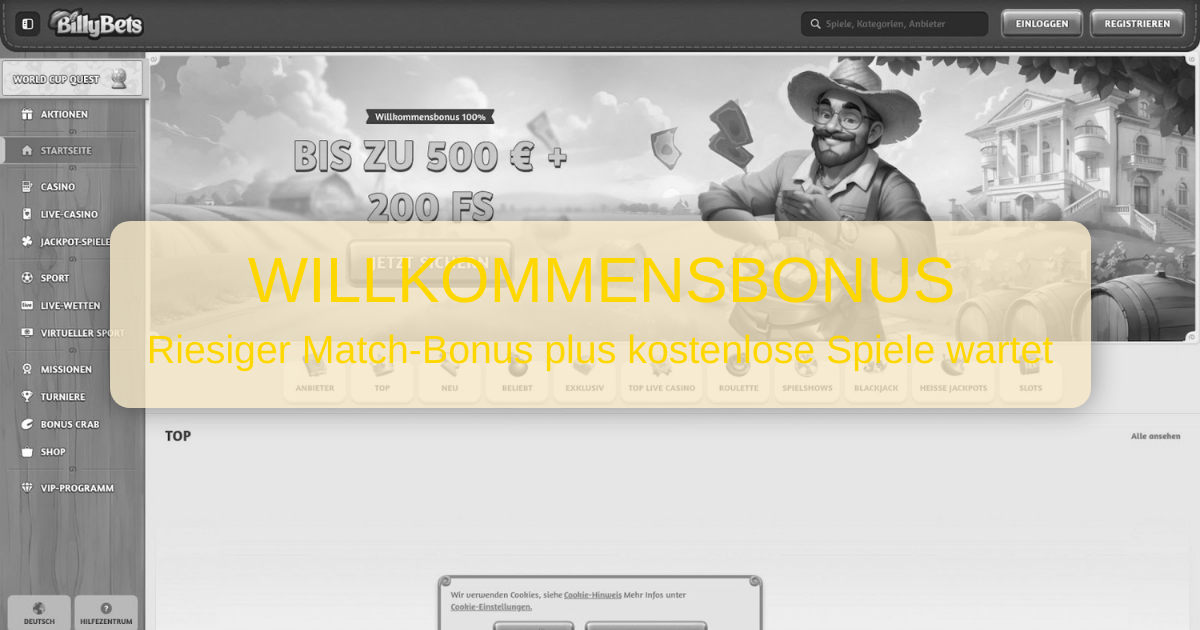 BillyBets Casino